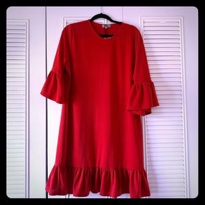 ***ASOS CURVE-ALICE & YOU RED DRESS***